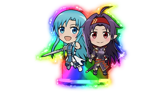 アスナ＆ユウキ
